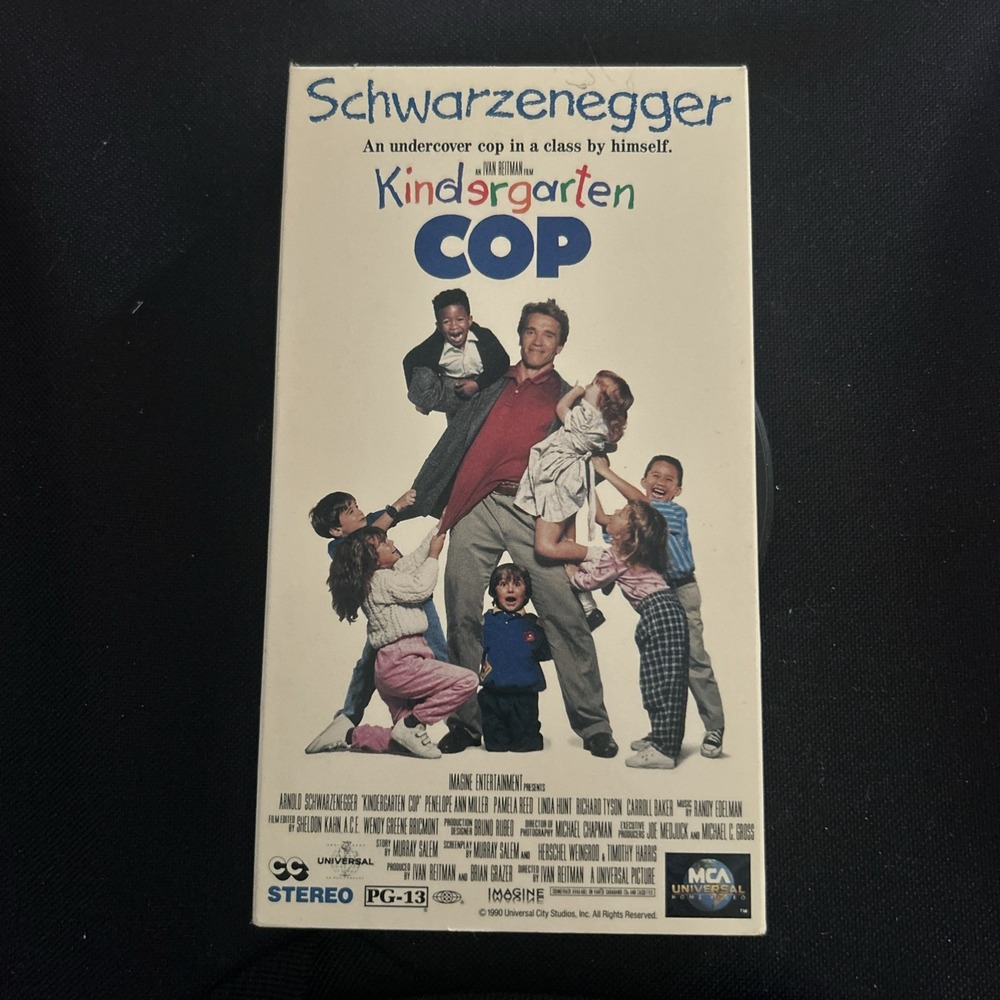 Kindergarten Cop VHS 1990, 1991 Schwarzenegger